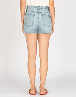 Destroyed Jeans-Shorts