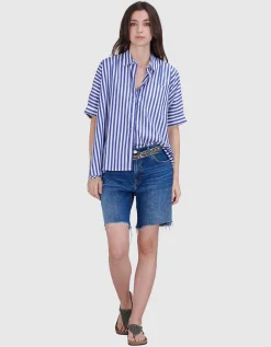 Destroyed Jeans-Shorts Leah