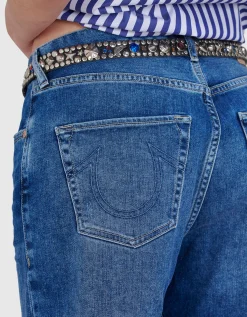 Destroyed Jeans-Shorts Leah