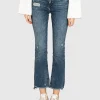 Destroyed Kick-Flare Jeans Halle