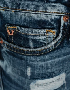 Destroyed Kick-Flare Jeans Halle