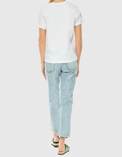 Destroyed Straight-Leg-Jeans