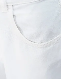 Destroyed Wide-Leg Jeans Poppy