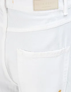 Destroyed Wide-Leg Jeans Poppy