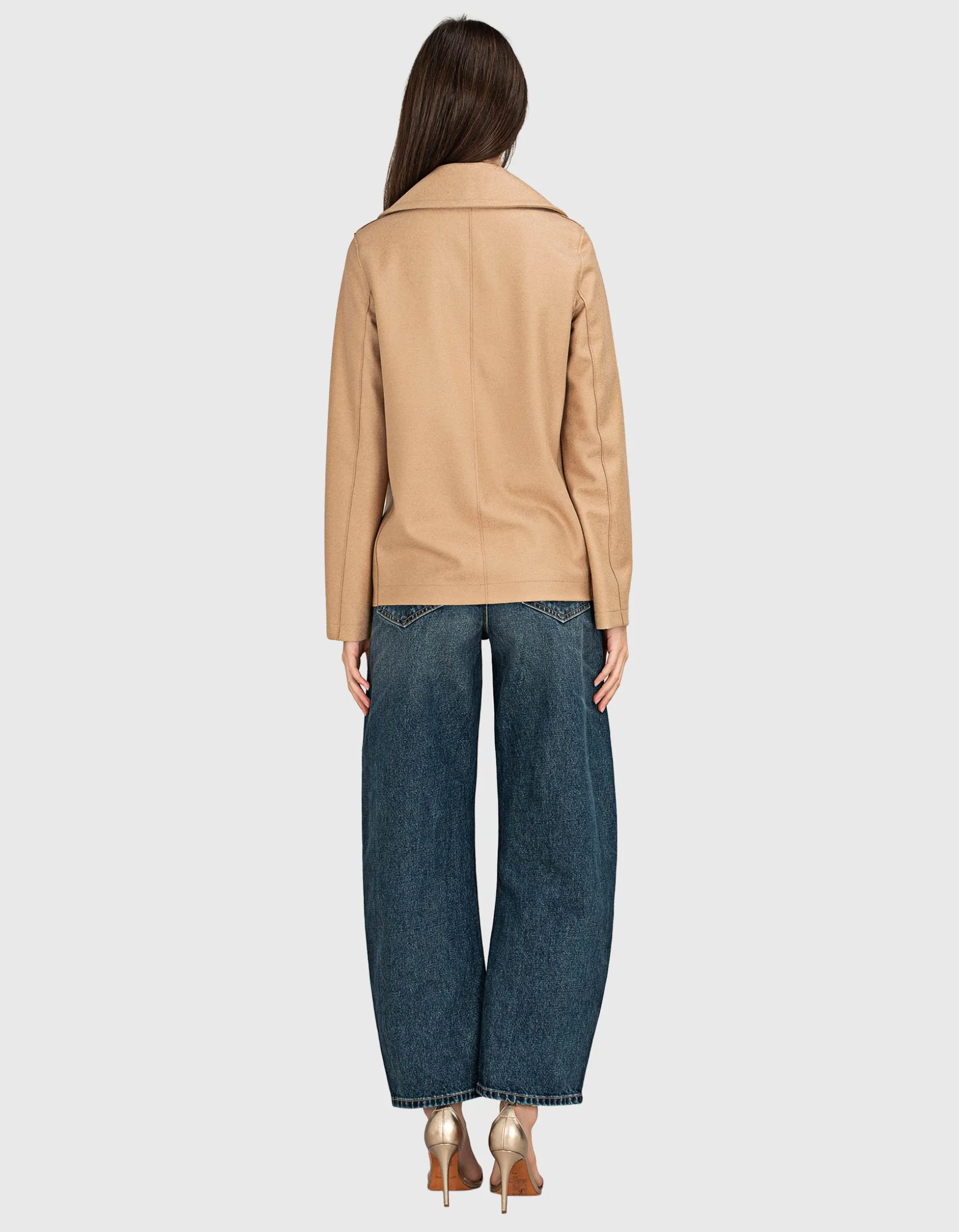 Doppelreihiger Pea Coat
