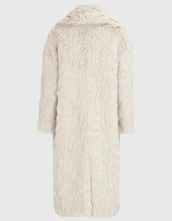 Faux-Fur Mantel