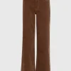 Feinkord Wide-Leg Hose