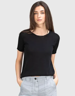 Feinstrick T-Shirt