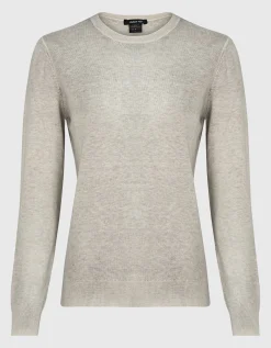 Feinstrick-Kaschmirpullover