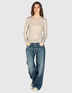 Feinstrick-Kaschmirpullover