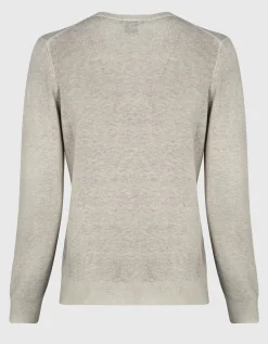 Feinstrick-Kaschmirpullover
