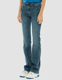 Flared-Leg Jeans