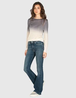 Flared-Leg Jeans