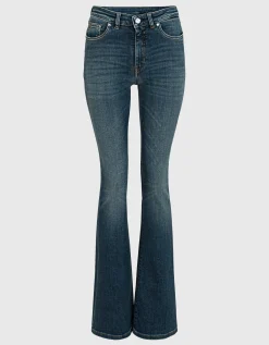 Flared-Leg Jeans