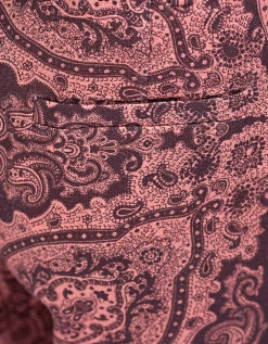 Flare-Leg Leinen-Hose Ottie mit Gürtel