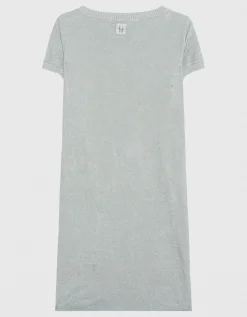 Frottee-Kleid sho28oter mit Eingrifftaschen