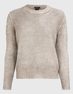 Fuzzy-Strickpullover