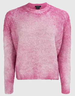 Fuzzy-Strickpullover