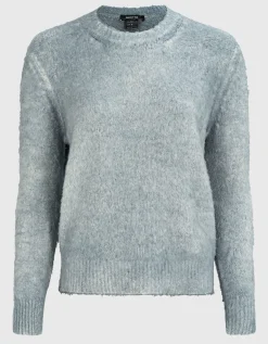 Fuzzy-Strickpullover
