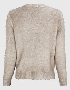 Fuzzy-Strickpullover
