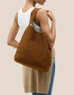 Geflochtene Hobo Bag Nomade Medium mit Pouch