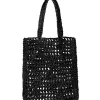 Geflochtene Raffiabast-Shopperbag
