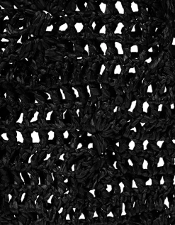 Geflochtene Raffiabast-Shopperbag