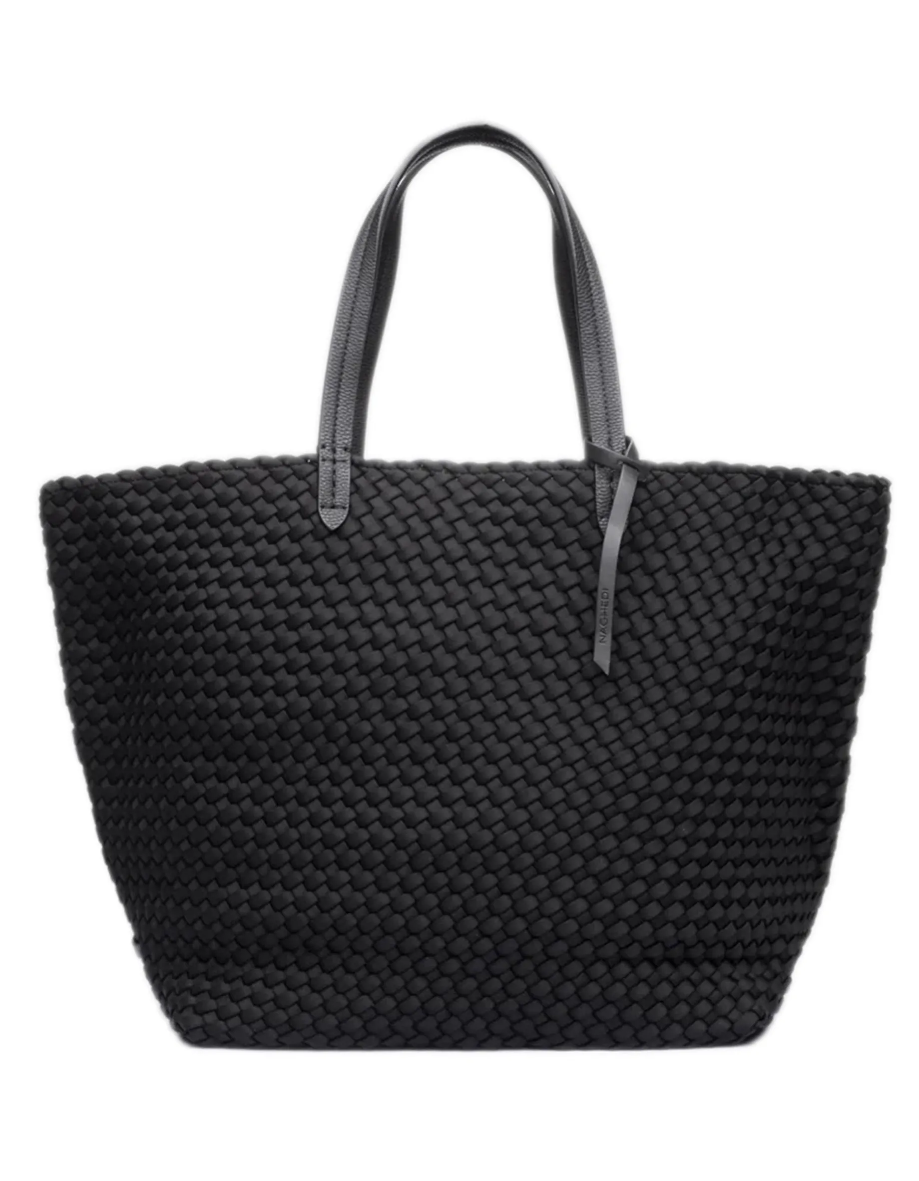 Geflochtene Tote Bag mit Reißverschluss