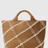 Geflochtene Tote Bag St. Barths Medium Rope mit Pouch
