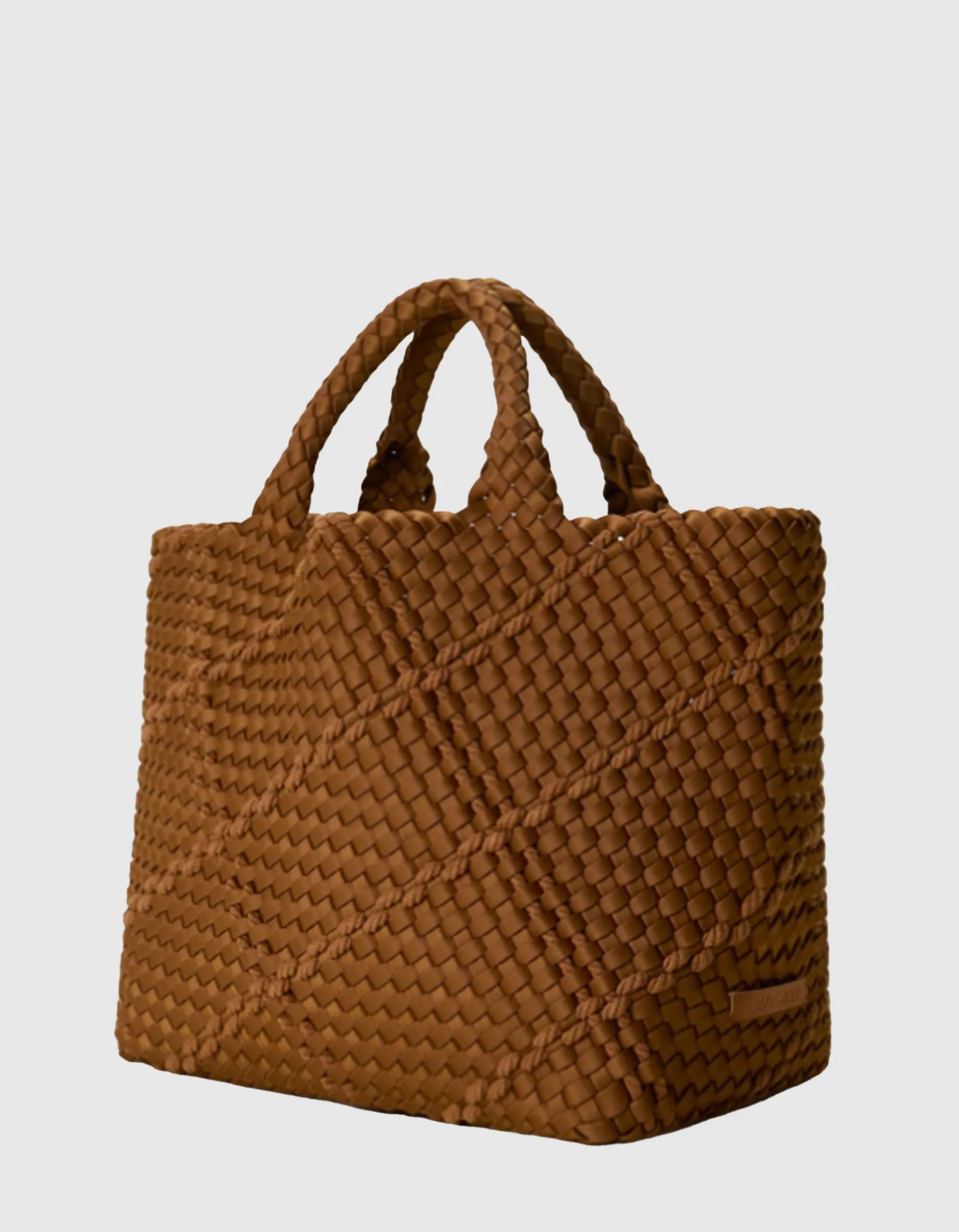 Geflochtene Tote Bag St. Barths Medium Rope mit Pouch