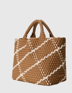 Geflochtene Tote Bag St. Barths Medium Rope mit Pouch