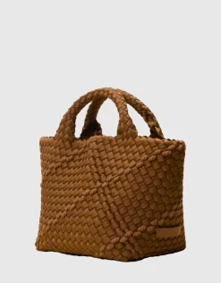 Geflochtene Tote-Bag St. Barths Small Rope mit Pouch