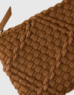 Geflochtene Tote-Bag St. Barths Small Rope mit Pouch
