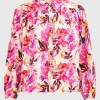 Gemusterte Bluse