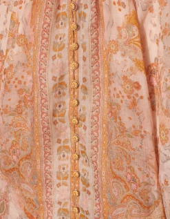 Gemusterte Semi-Transparente Bluse Acacia