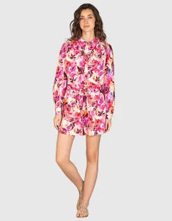 Gemusterte Shorts