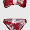 Gemusterter BIkini Rhiannon Knot