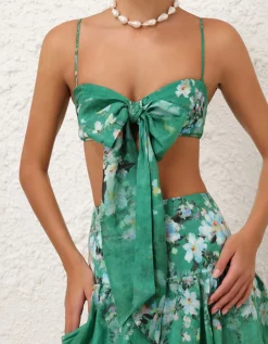 Gemusterter Bralette Everley mit abnhembaren Träger
