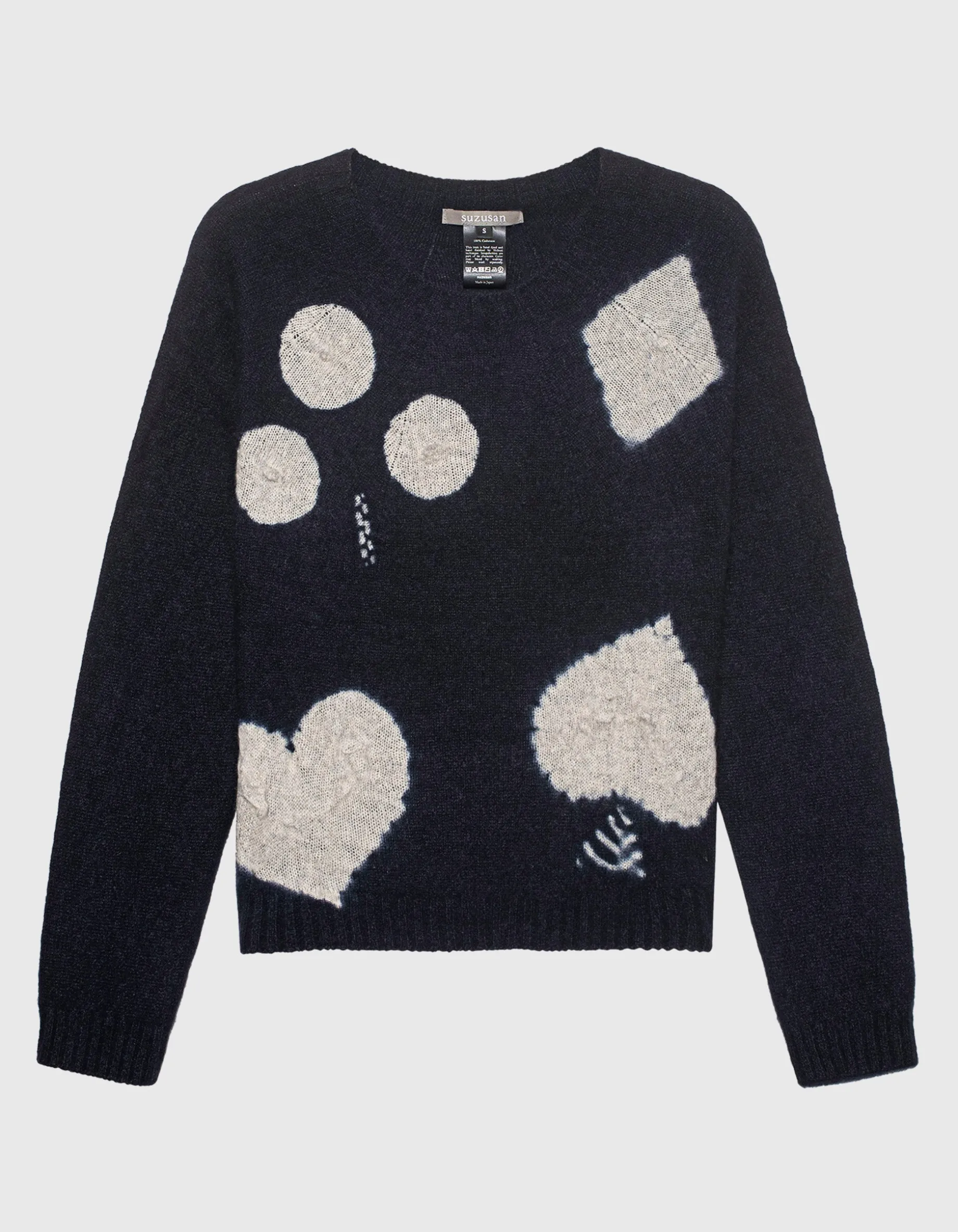 Gemusterter Kaschmir-Pullover