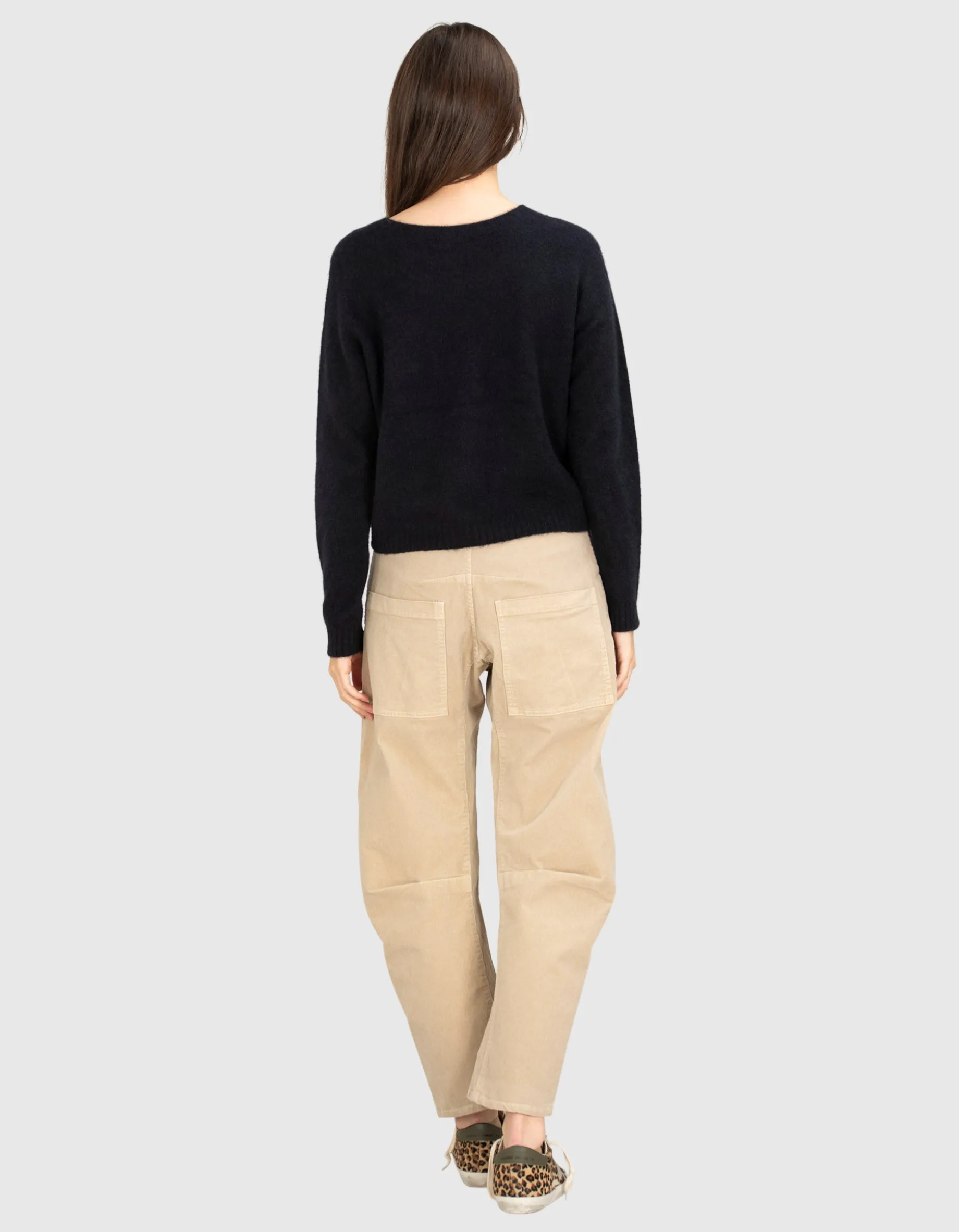 Gemusterter Kaschmir-Pullover