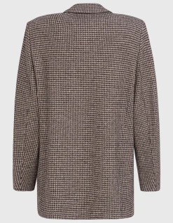 Gemusterter Woll-Mix Blazer