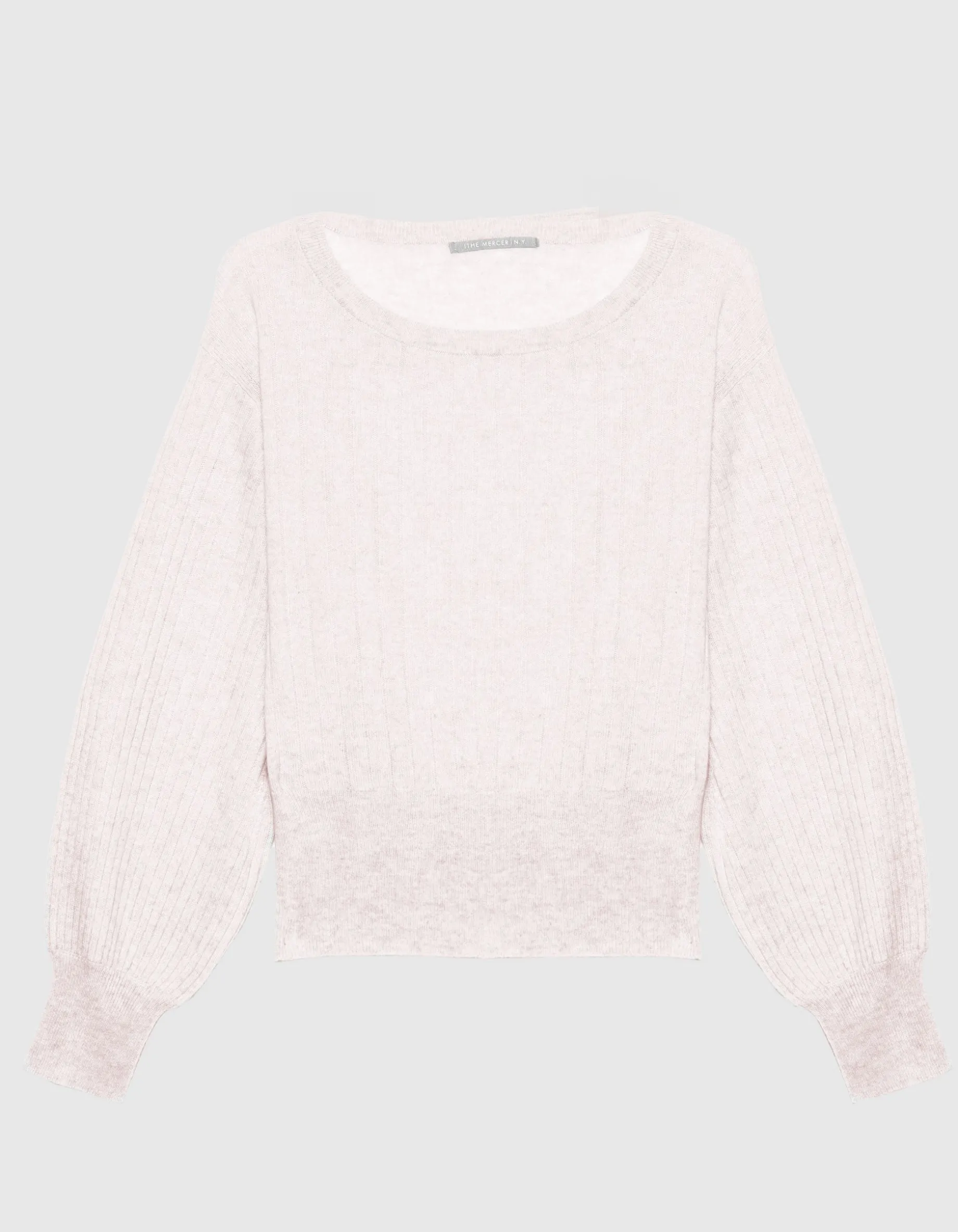 Gerippter Kaschmir Pullover