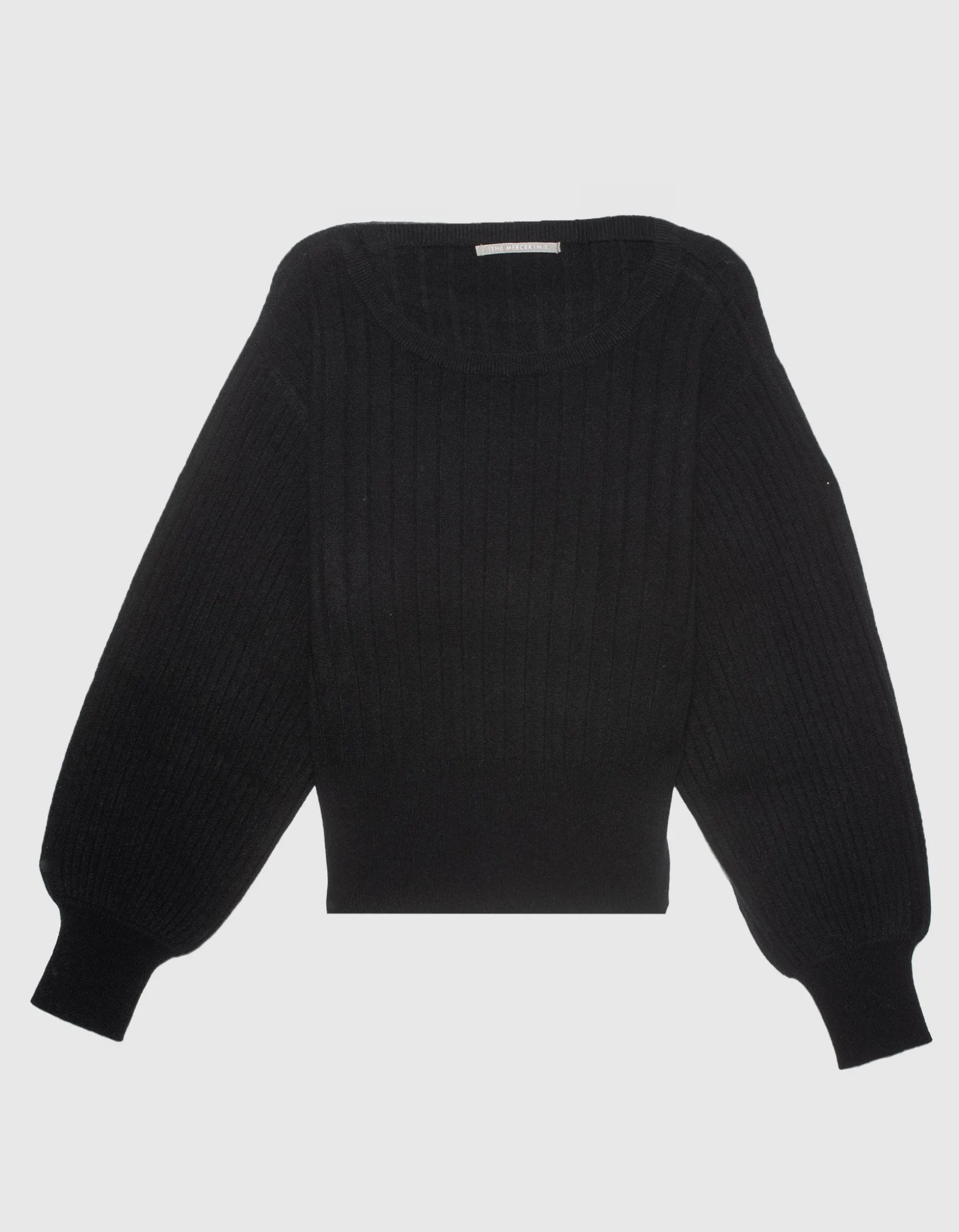 Gerippter Kaschmir Pullover