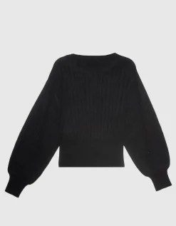 Gerippter Kaschmir Pullover