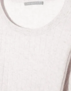 Gerippter Kaschmir Pullover