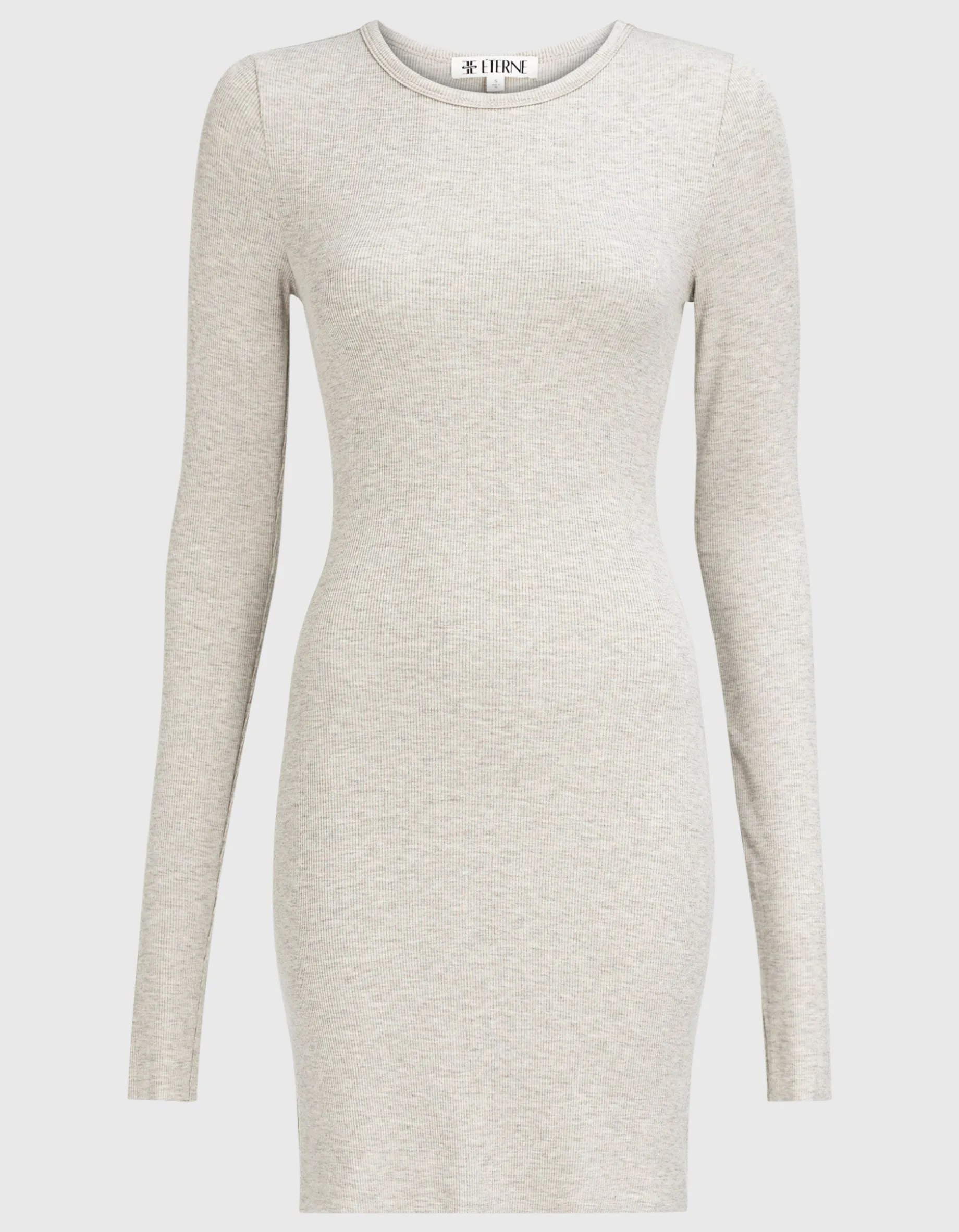 Geripptes Mini-Kleid