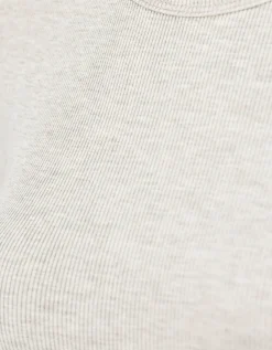 Geripptes Mini-Kleid