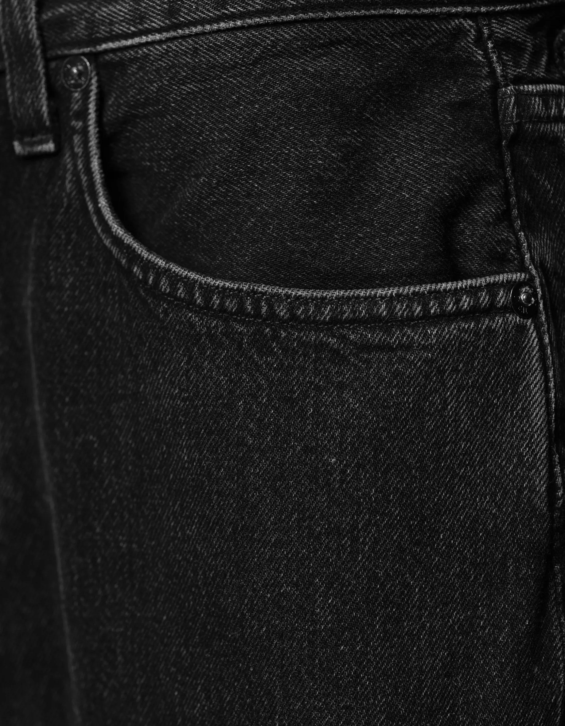 Geschlitzter Jeansrock Leif Spider