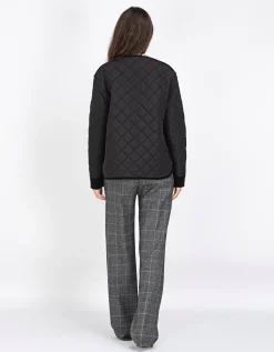 Gesteppte Woll-Kaschmir-Mix-Wendejacke