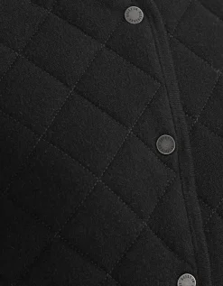 Gesteppte Woll-Kaschmir-Mix-Wendejacke